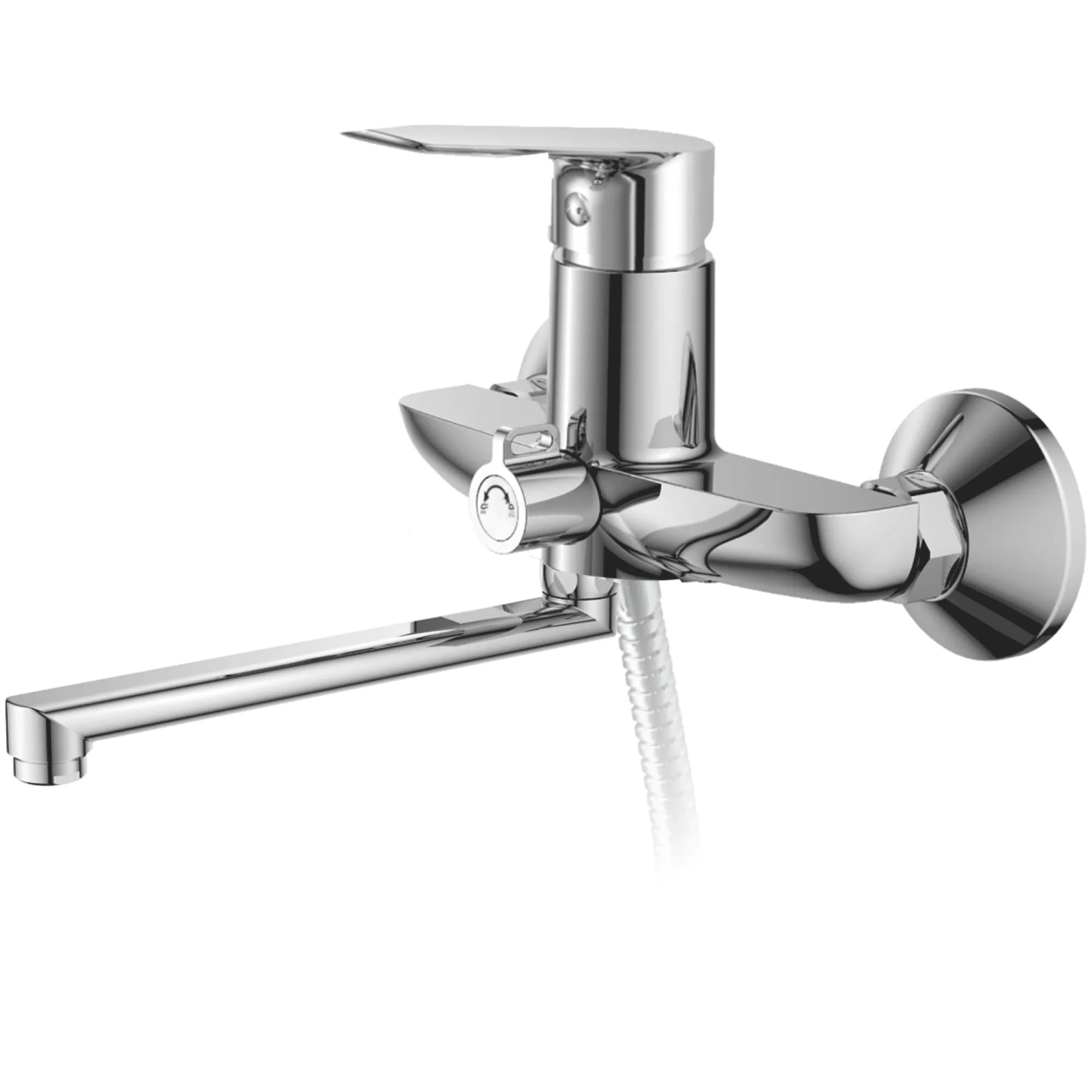 Смеситель для ванны Haiba HB 60506, хром