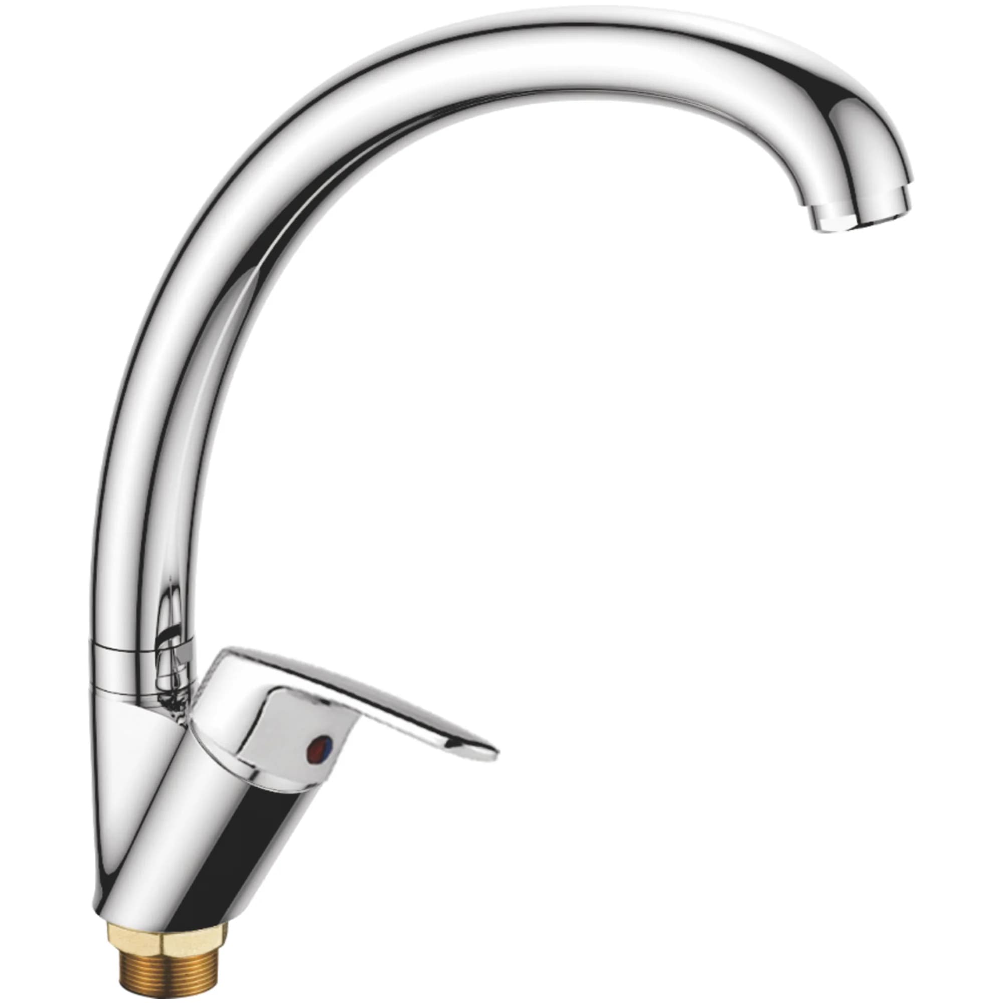 Смеситель для кухни Haiba HB 4116-2, хром