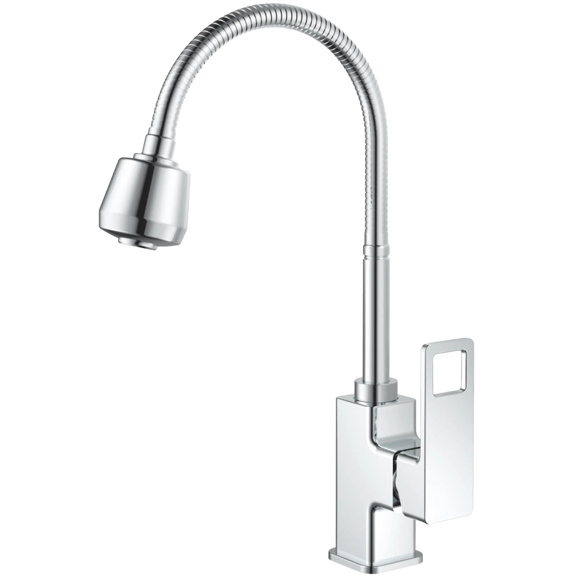 Смеситель для кухни Haiba HB 73615, хром