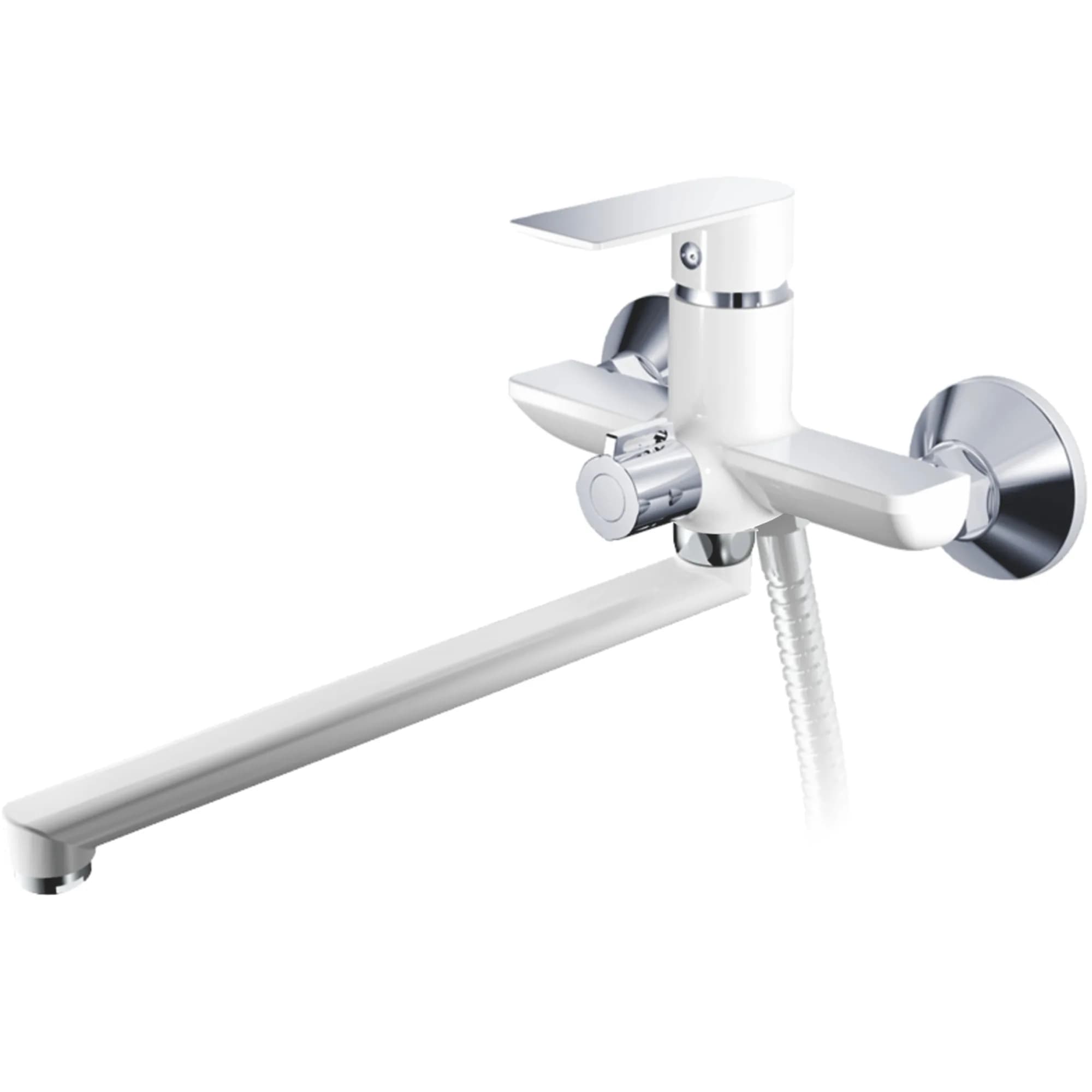 Смеситель для ванны Haiba HB 22505-8, белый