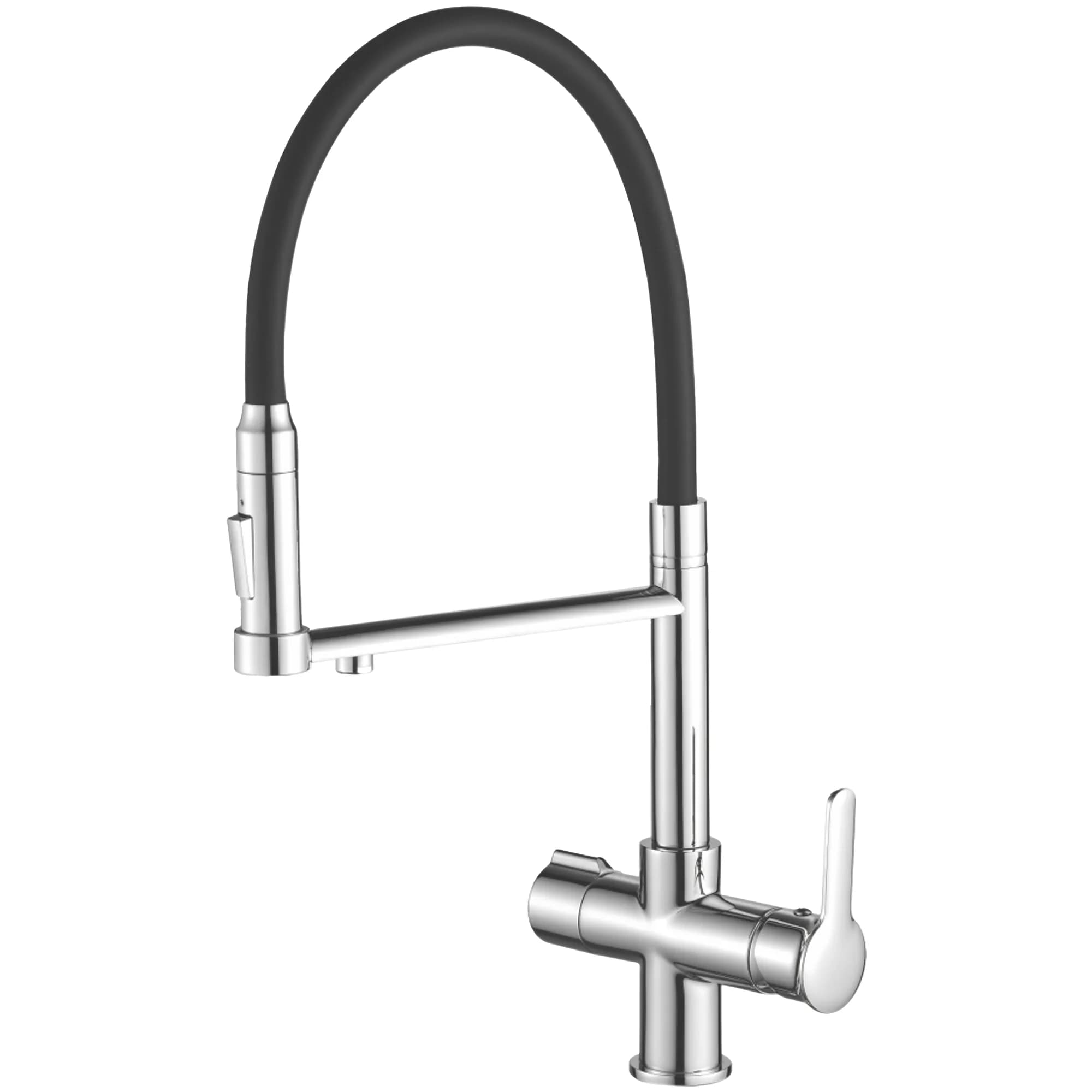 Смеситель для кухни Haiba HB 76854, хром