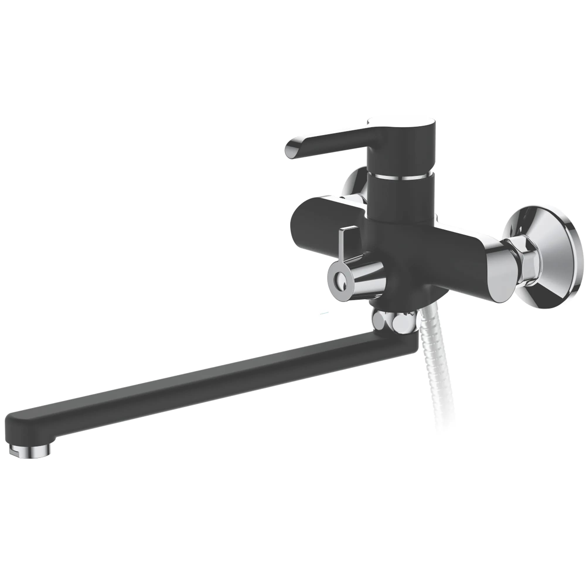 Смеситель для ванны Haiba HB 22805-7, черный