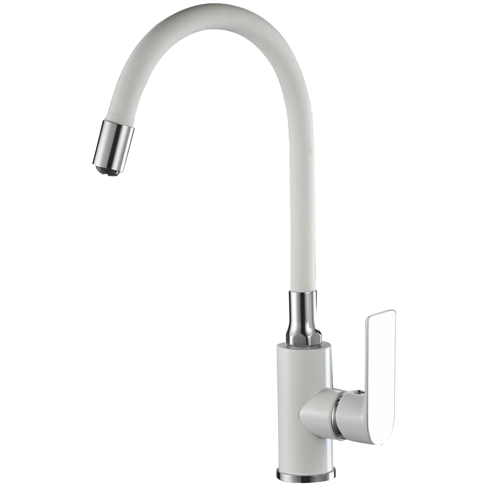 Смеситель для кухни Haiba HB 73505-8, белый