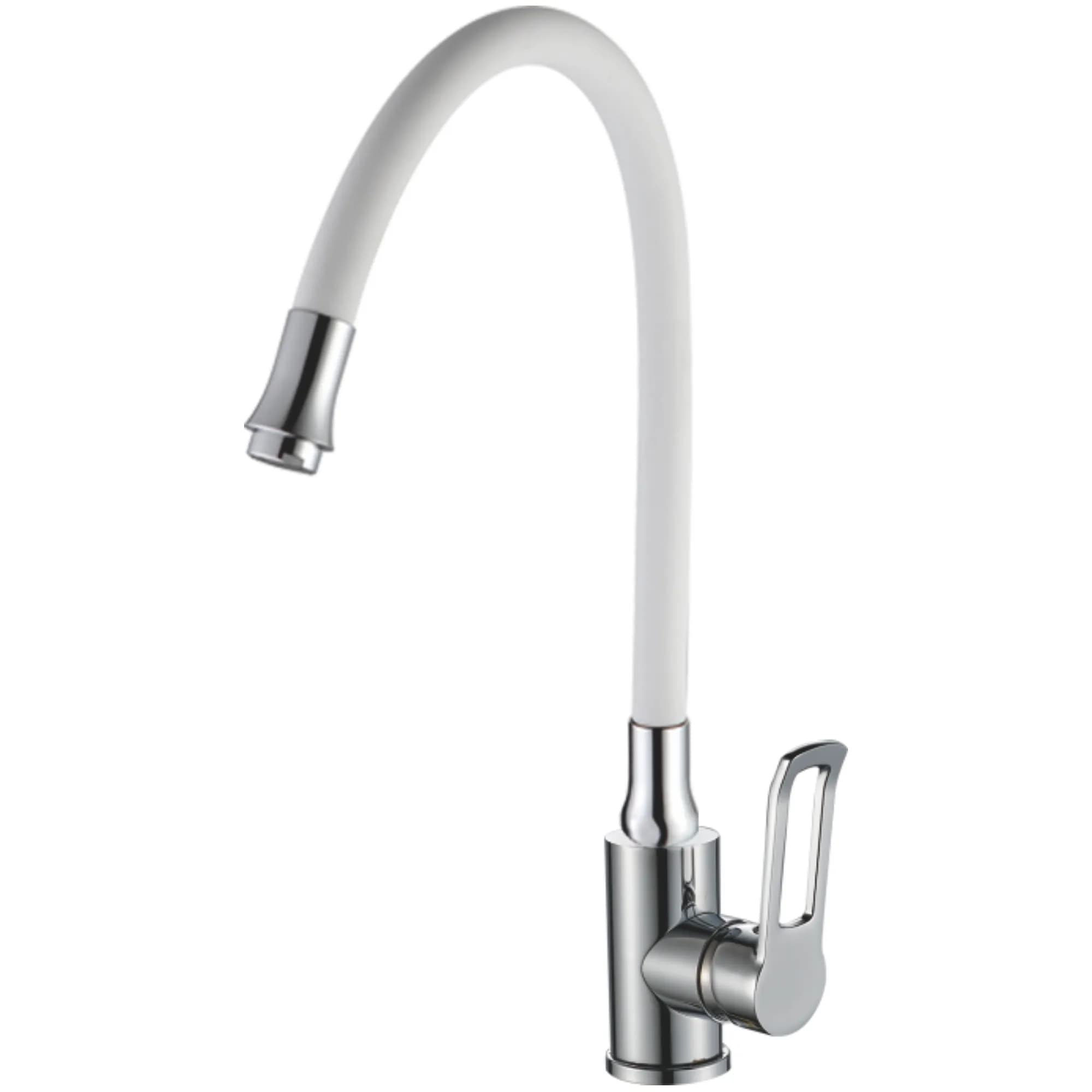 Силиконовый Гибкий излив (белый) HB 7179-8