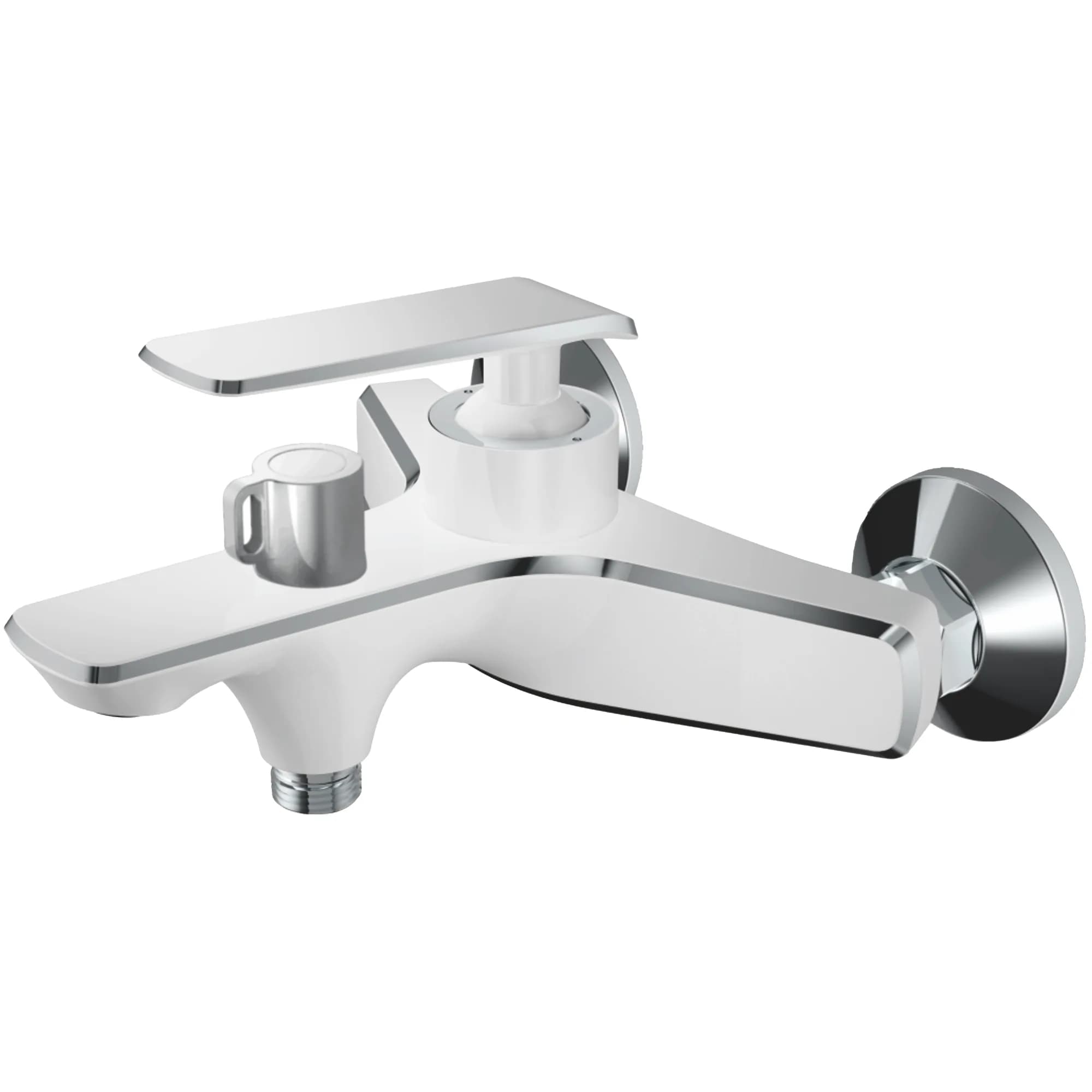 Смеситель для ванны Haiba HB 60548-8, белый