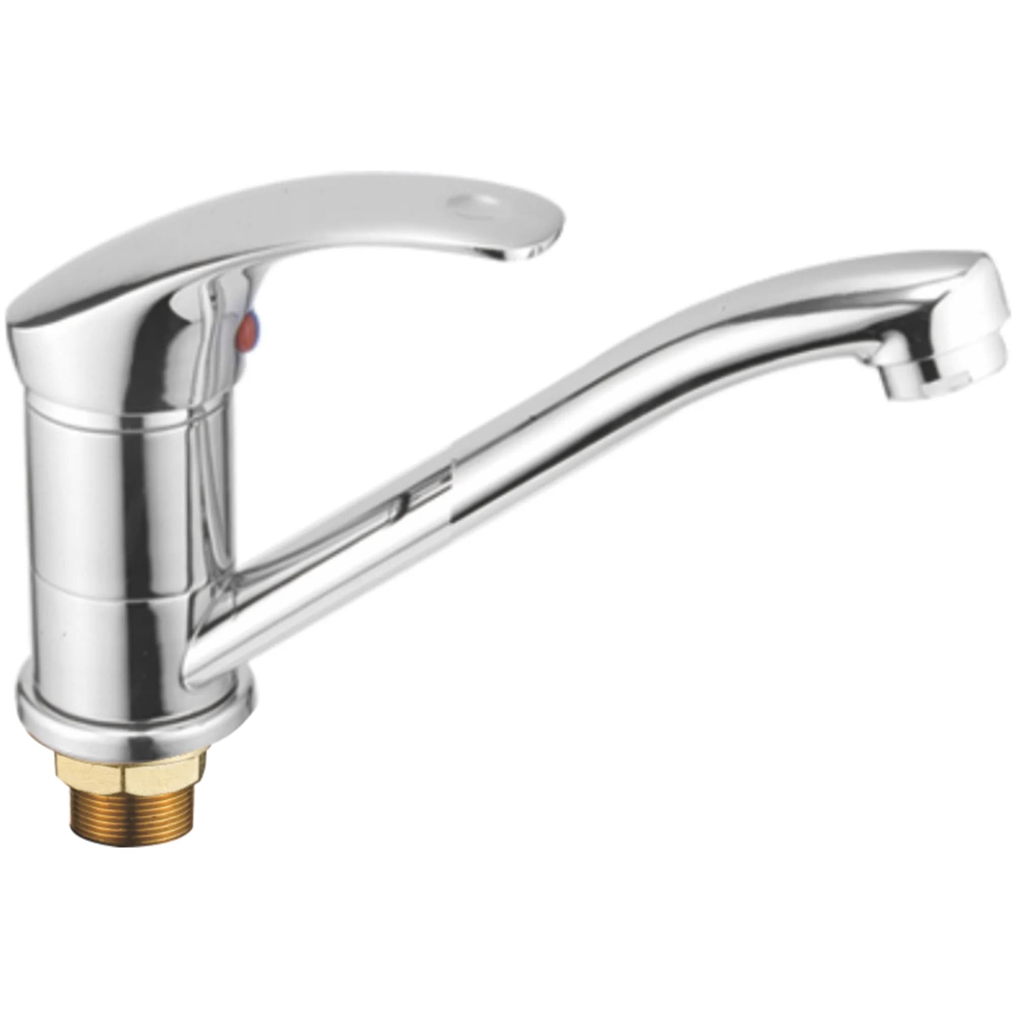 Смеситель для кухни Haiba HB 4536-2, хром