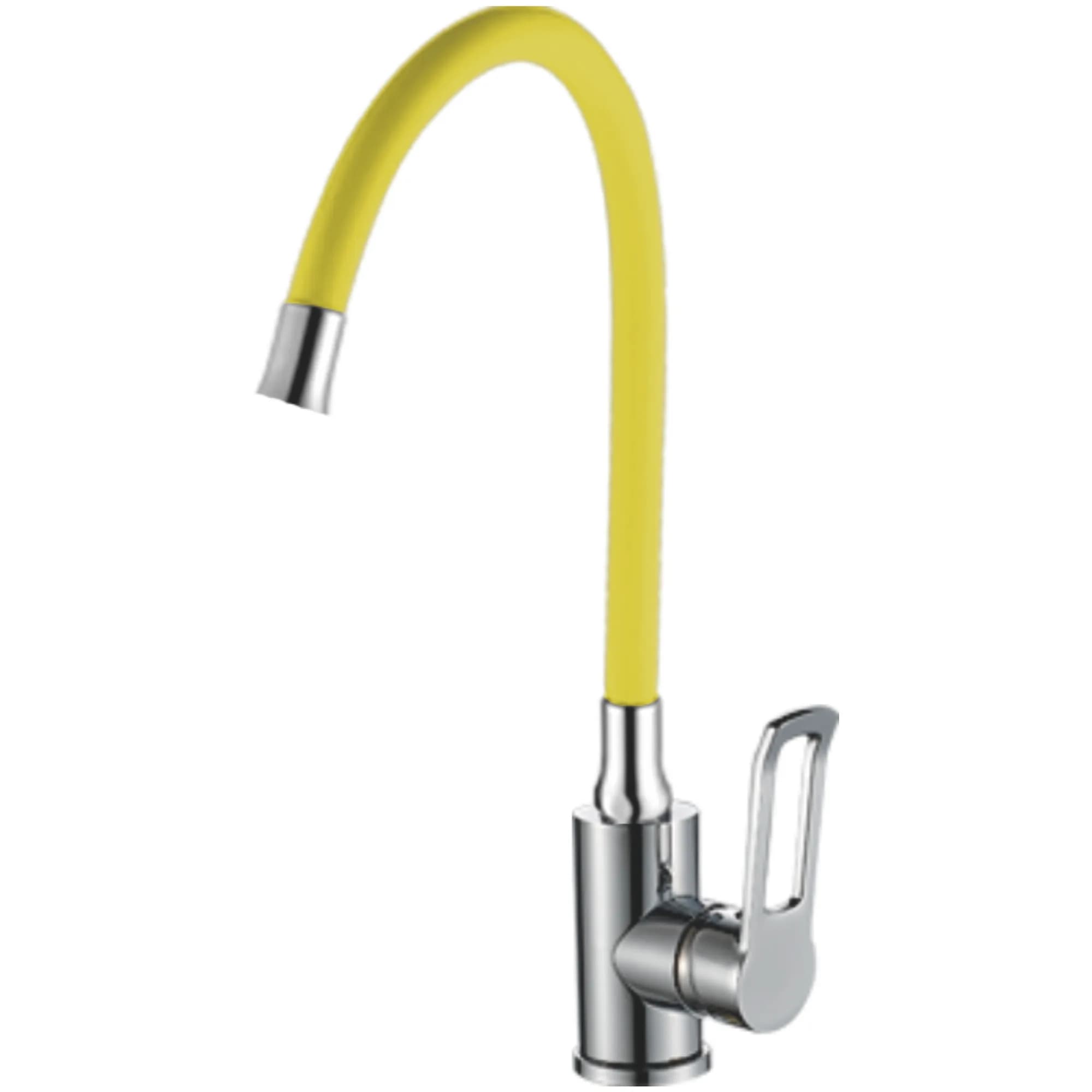 Силиконовый Гибкий излив (желтый) HB 7179-15