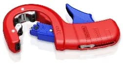KNIPEX DP50 Труборез для канализационных пластиковых труб Ø 32/40/50 мм, толщина max 2.4 мм, длина 202 мм, BK