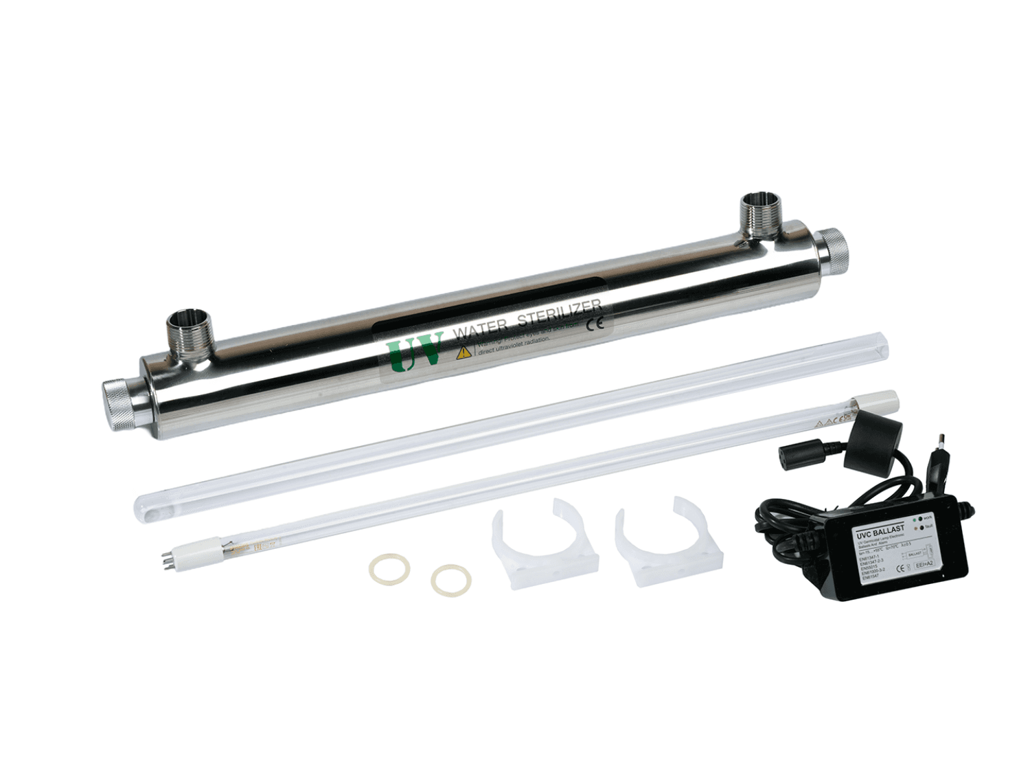 УФ стерилизатор STERILIZER - UV6GPM - 1" (до 1,8 м3/ч), лампа PHILIPS