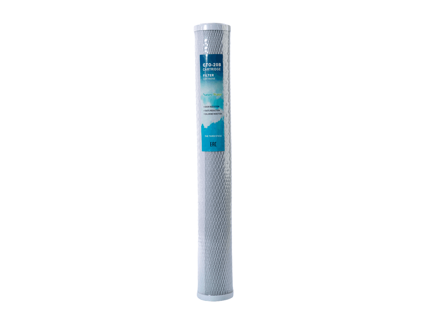 Картридж угольный NatureWater SL 20" CP (CTO-20B)