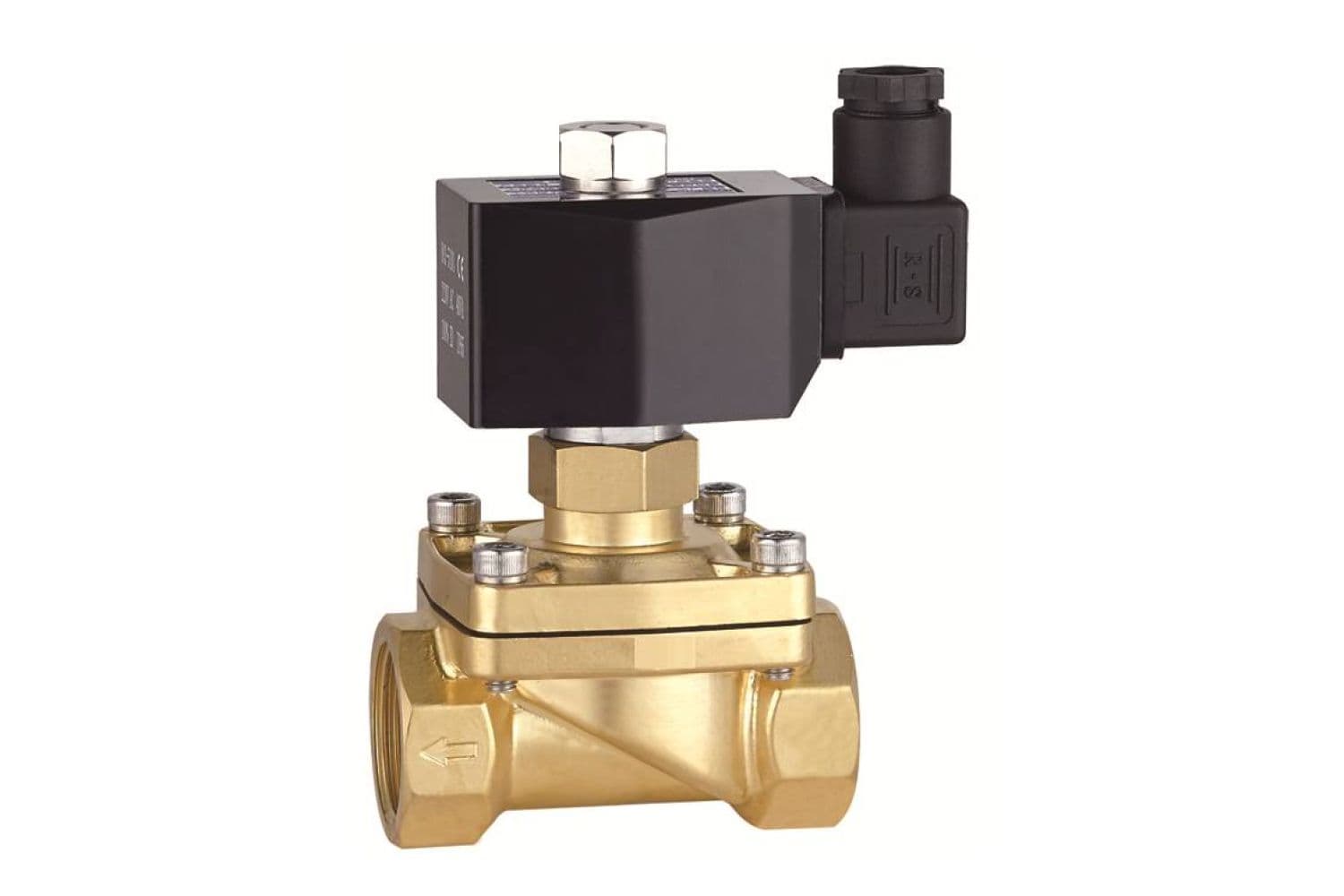 Клапан электромагнитный Ридан 042U501531R 1/2" НЗ (EPDM, 0,3-10 бар, 220В, 50 Гц)