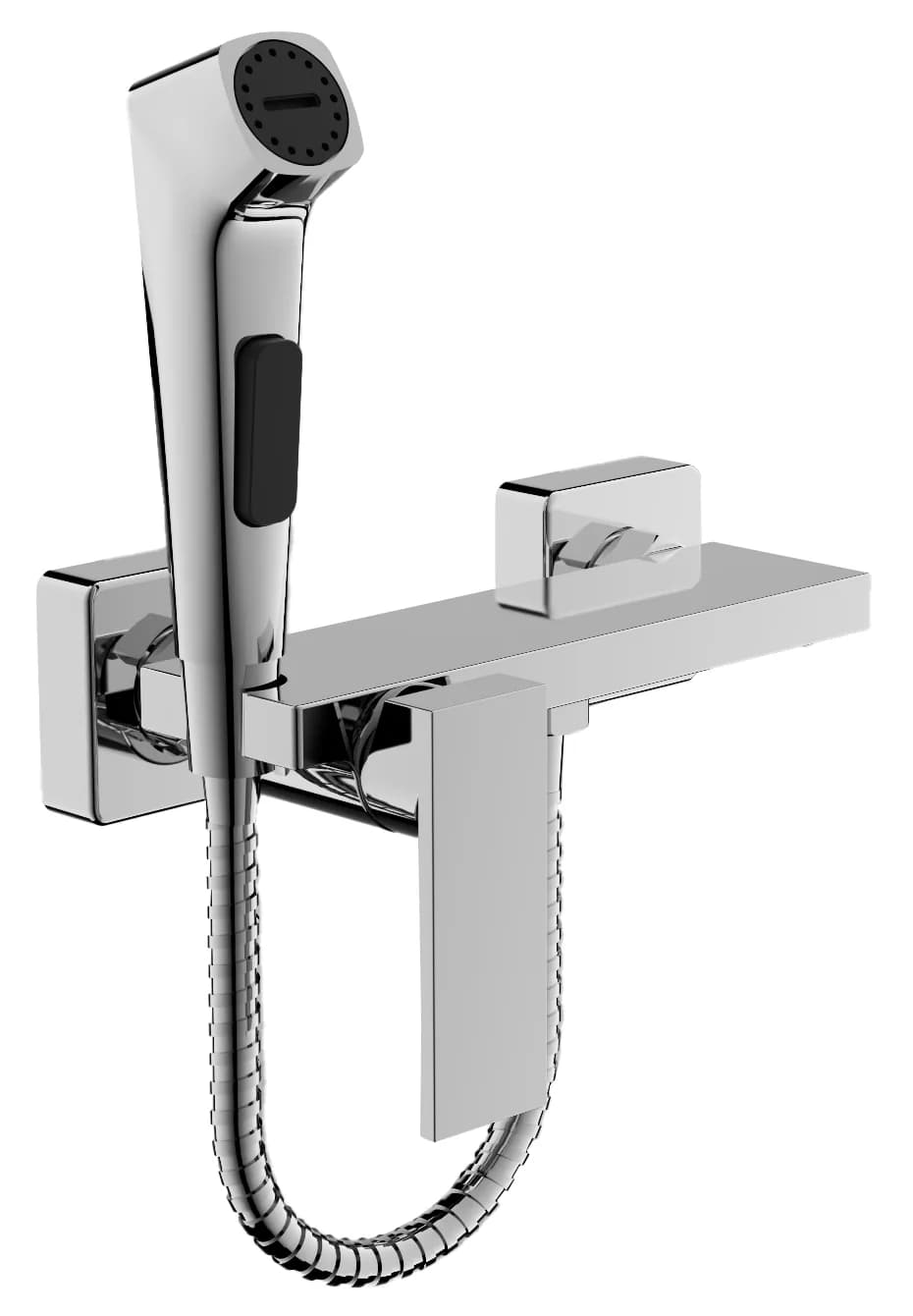 Смеситель с гигиенической лейкой Хром B55653