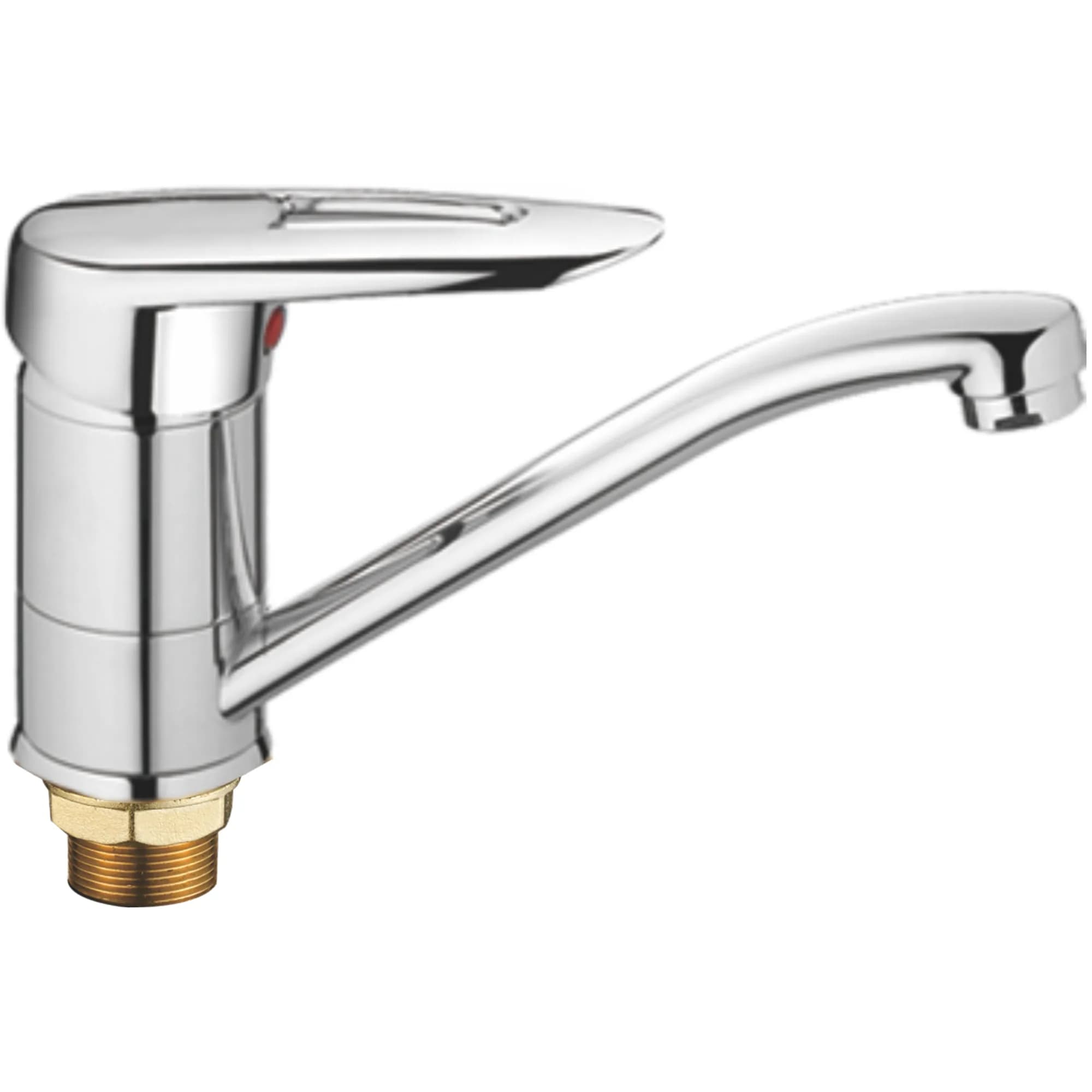 Смеситель для кухни Haiba HB 4507-2, хром