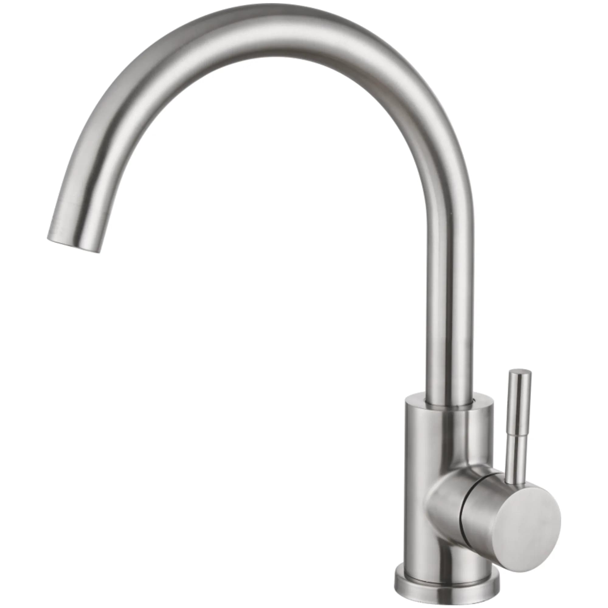 Смеситель для кухни Haiba HB 72304-3, сталь