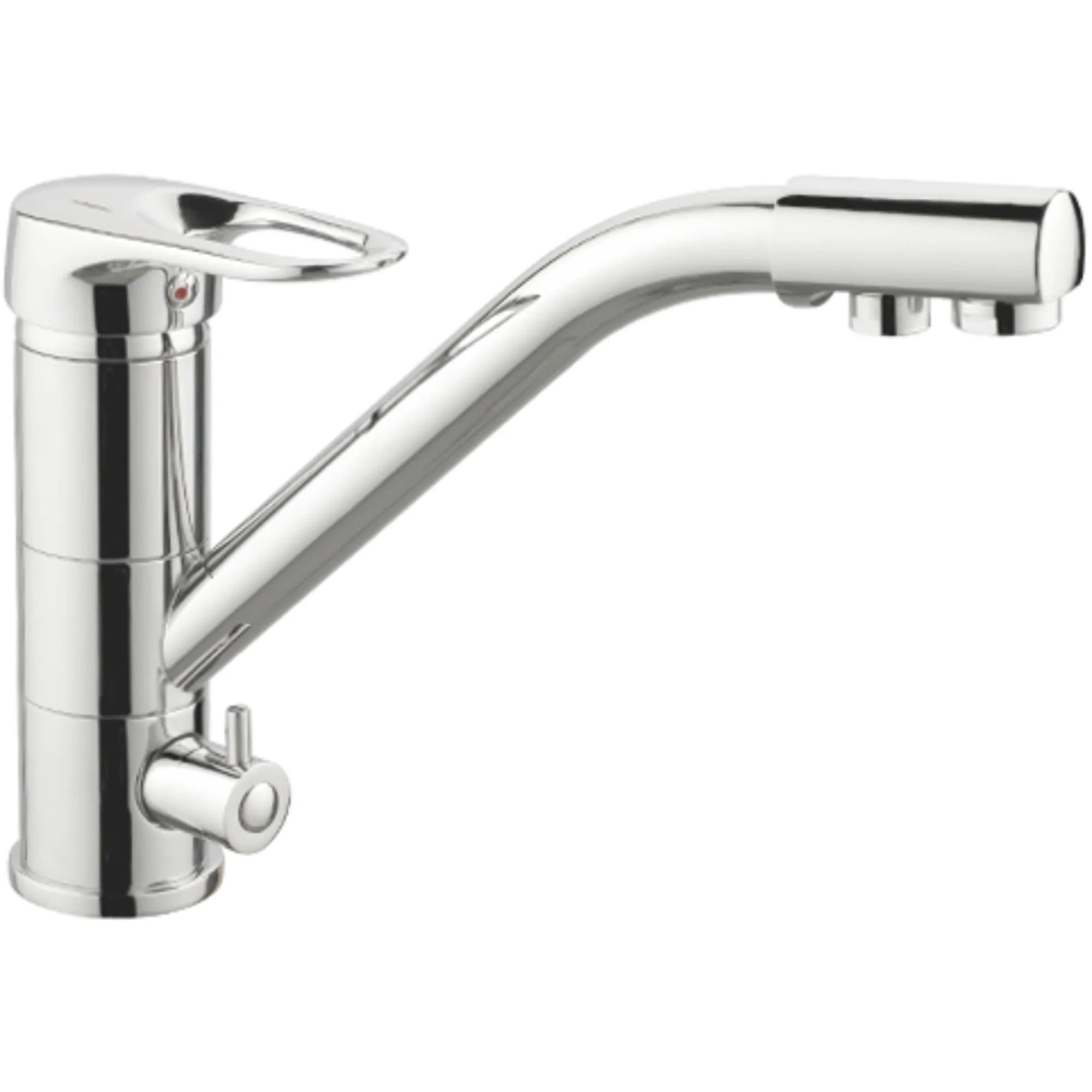 Смеситель для кухни Haiba HB 4304, хром