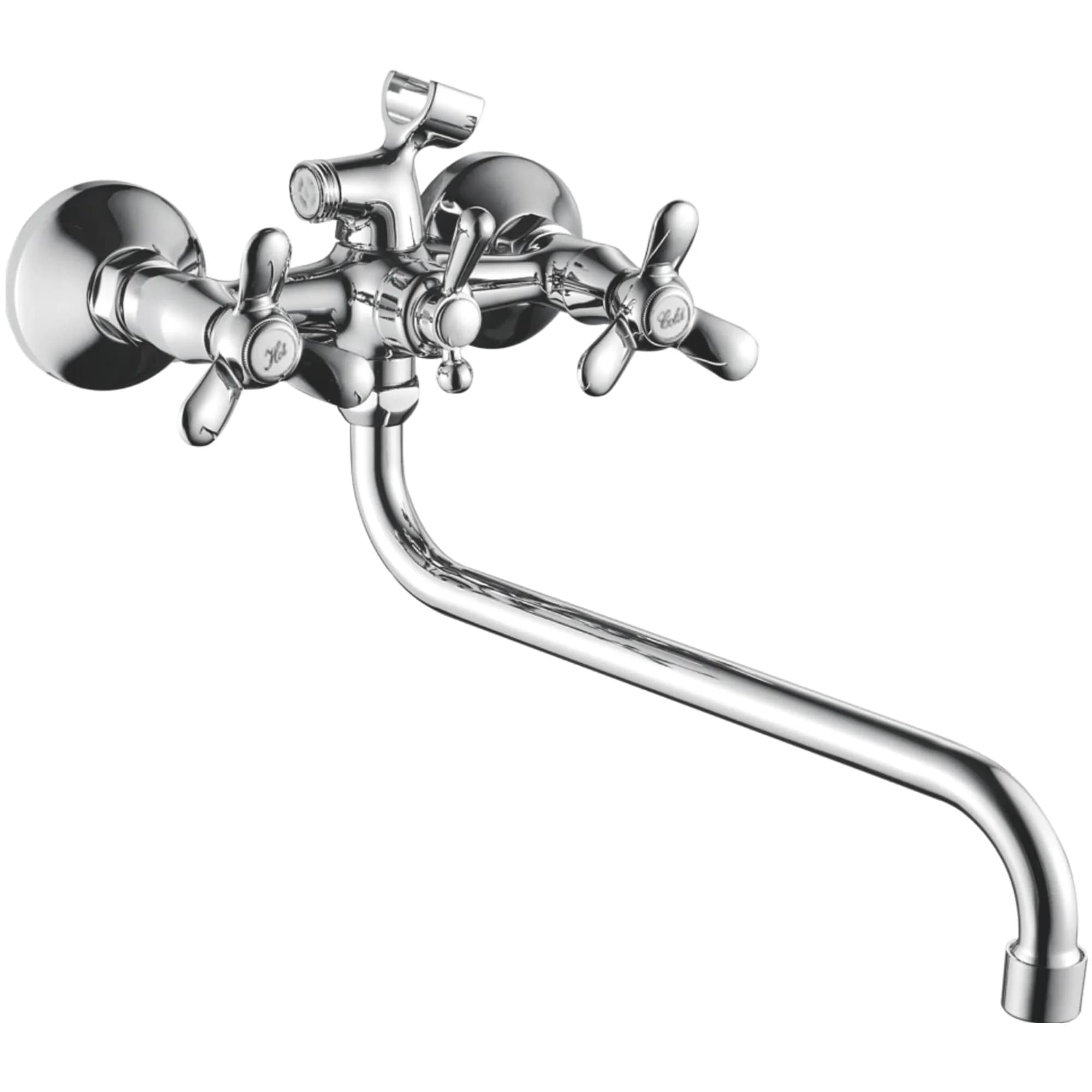 Смеситель для ванны Haiba HB 2212, хром